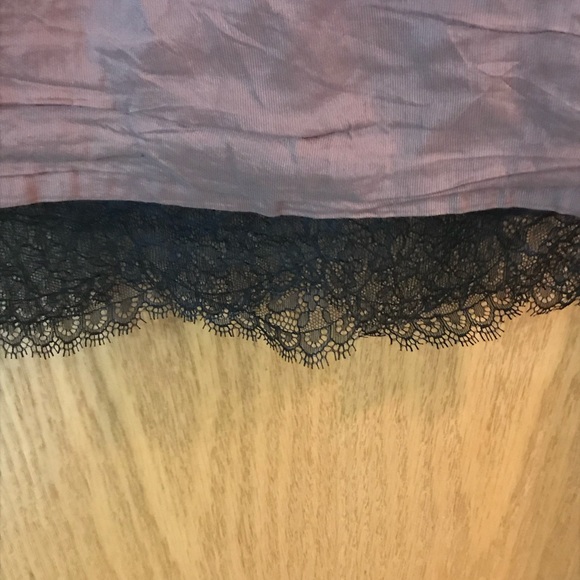 BCBG MAXAZARIA SIZE 10, DUSTY ROSE AND BLACK STRAPLESS/SPAGHETTI STRAPS - Picture 5 of 6